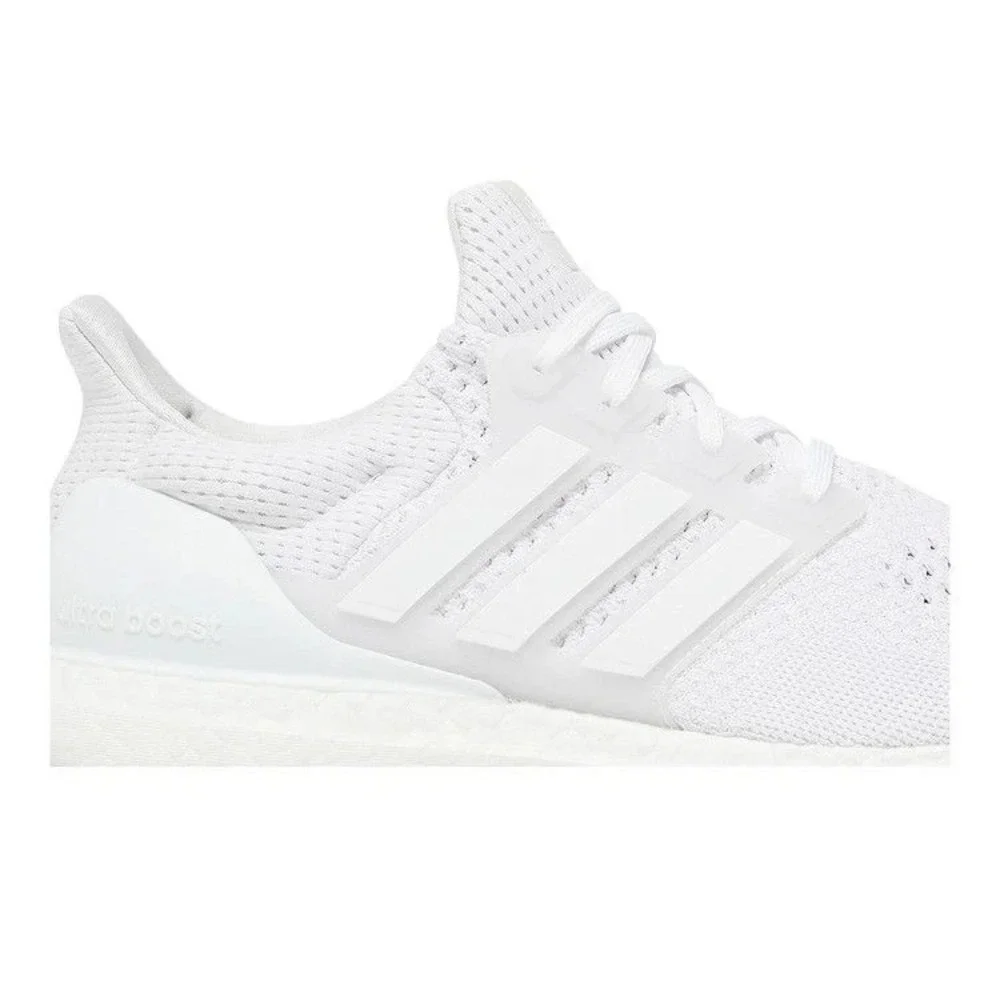 Mens Size 8.5 - adidas Ultra Boost 1.0 DNA Triple White Running Shoes HQ4202 NEW